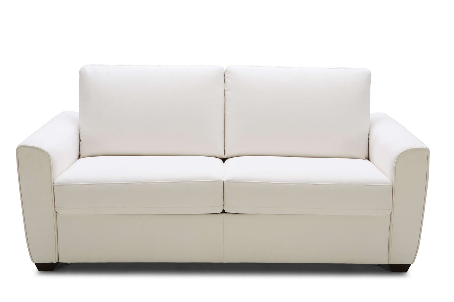 Alpine Sofa Bed in White Fabric