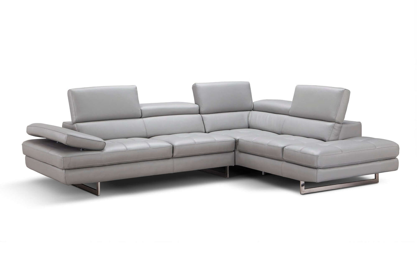 A761 Italian Leather Sectional