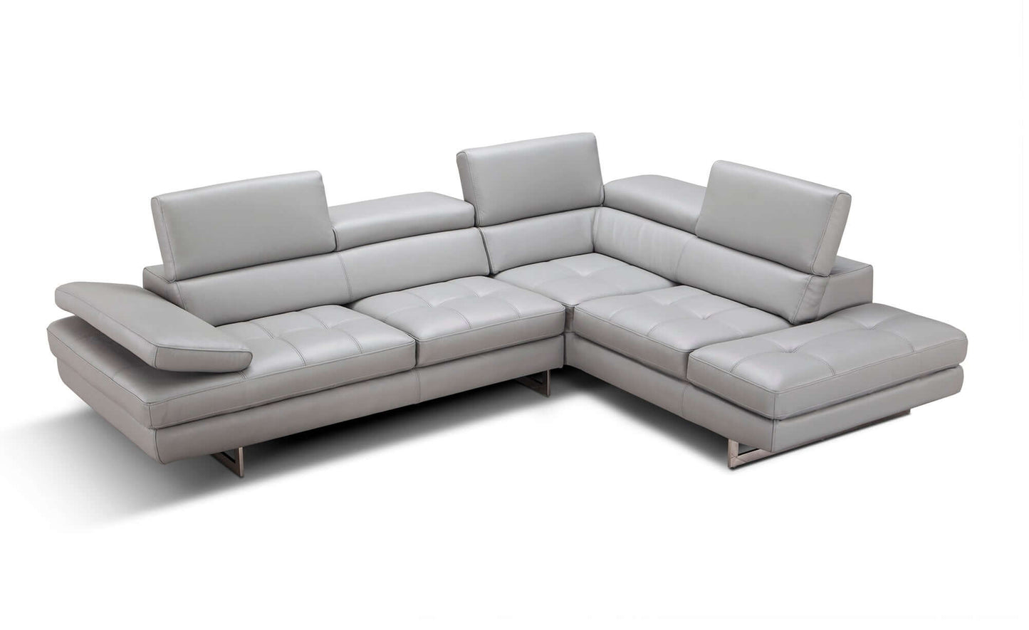 A761 Italian Leather Sectional