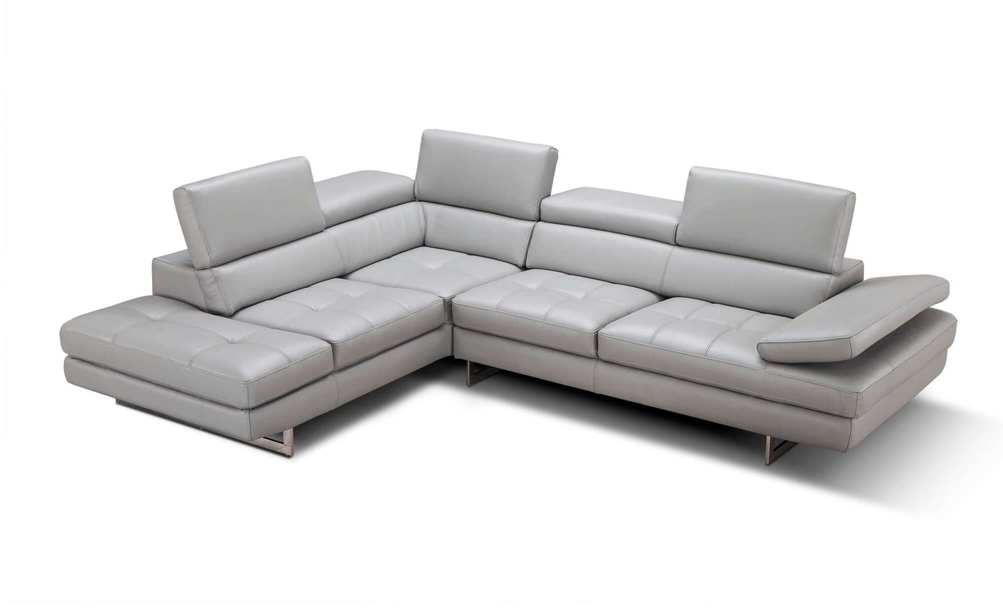 A761 Italian Leather Sectional