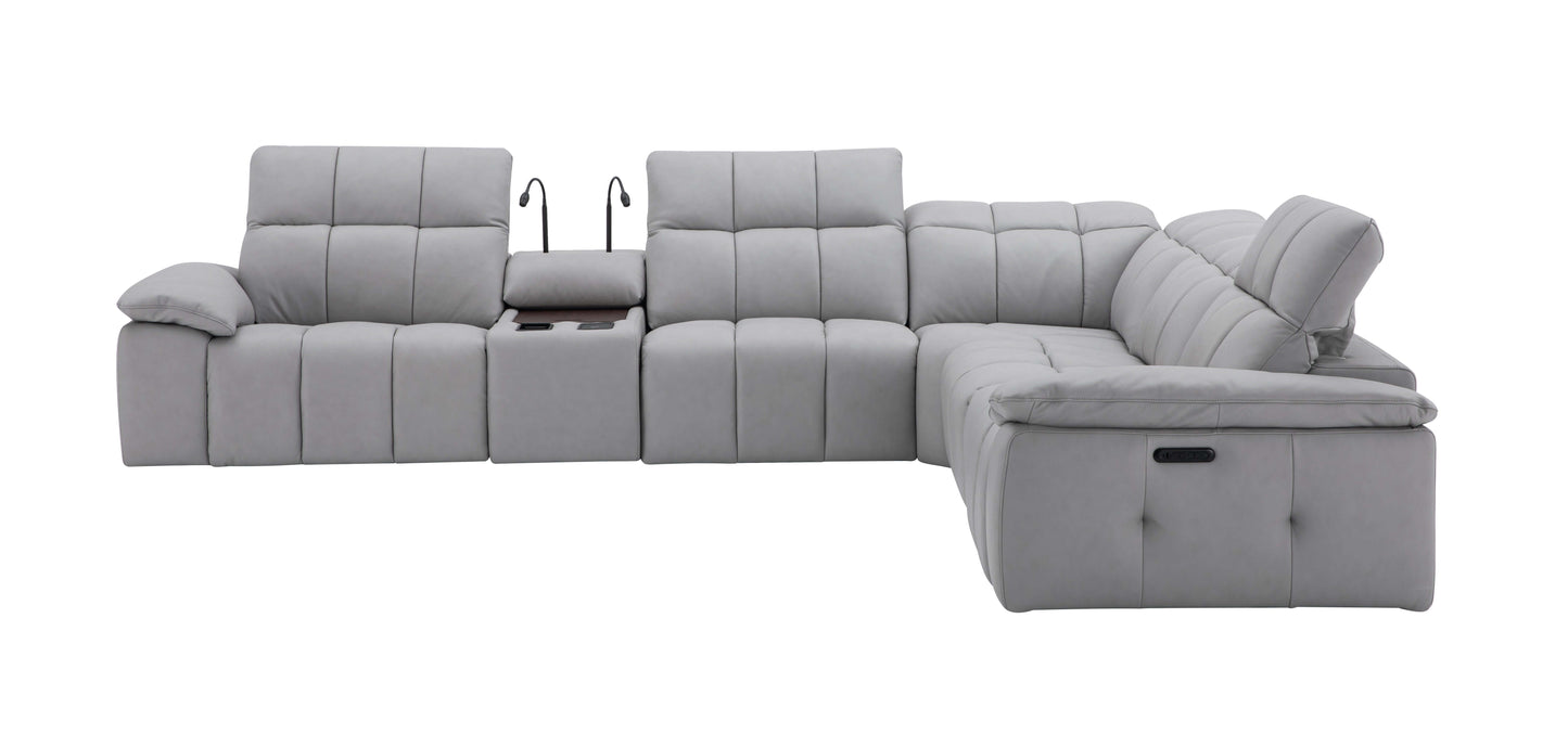 Beaumont Sectional in Light Gray