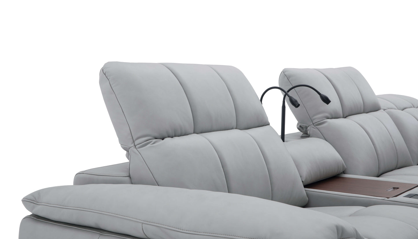 Beaumont Sectional in Light Gray