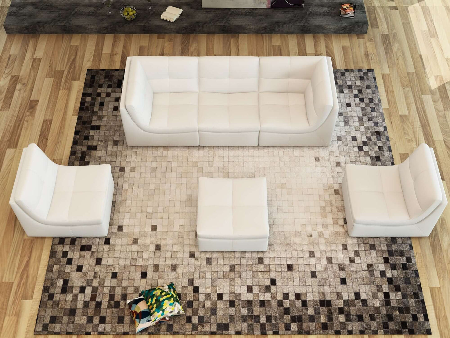 Lego 6 Pc Set in Grey