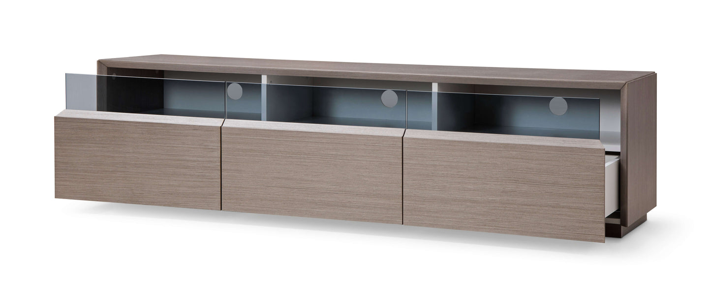 TV Stand 023 in Dark Oak