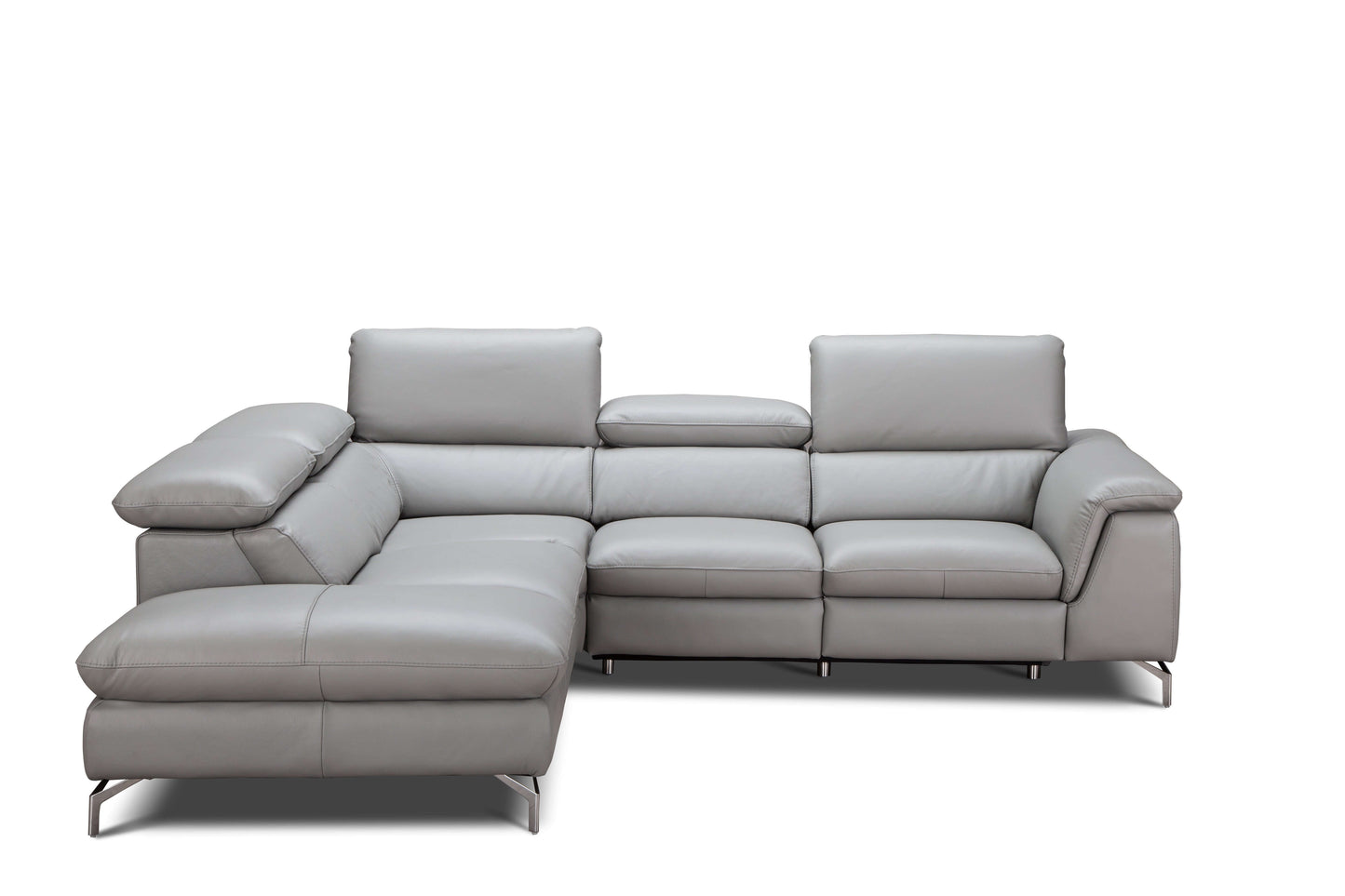 Viola Premium Leather Sectional Chaise