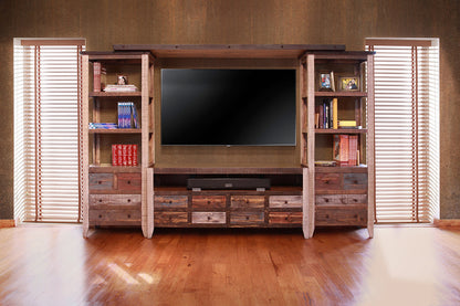 8 Drawer TV-Stand - Multicolor