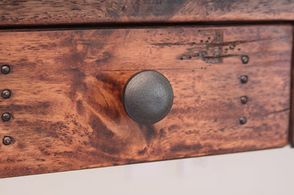 2 Drawer 2 Door Bar Base - Cinnamon Brown