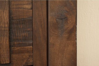 6/6 Storage Footboard - Deep Brown