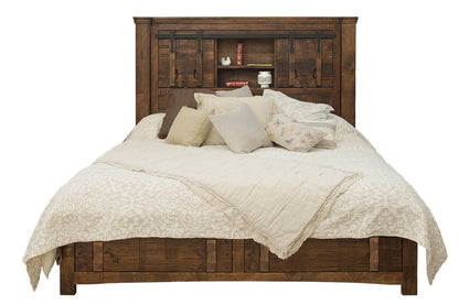 6/6 Storage Footboard - Deep Brown