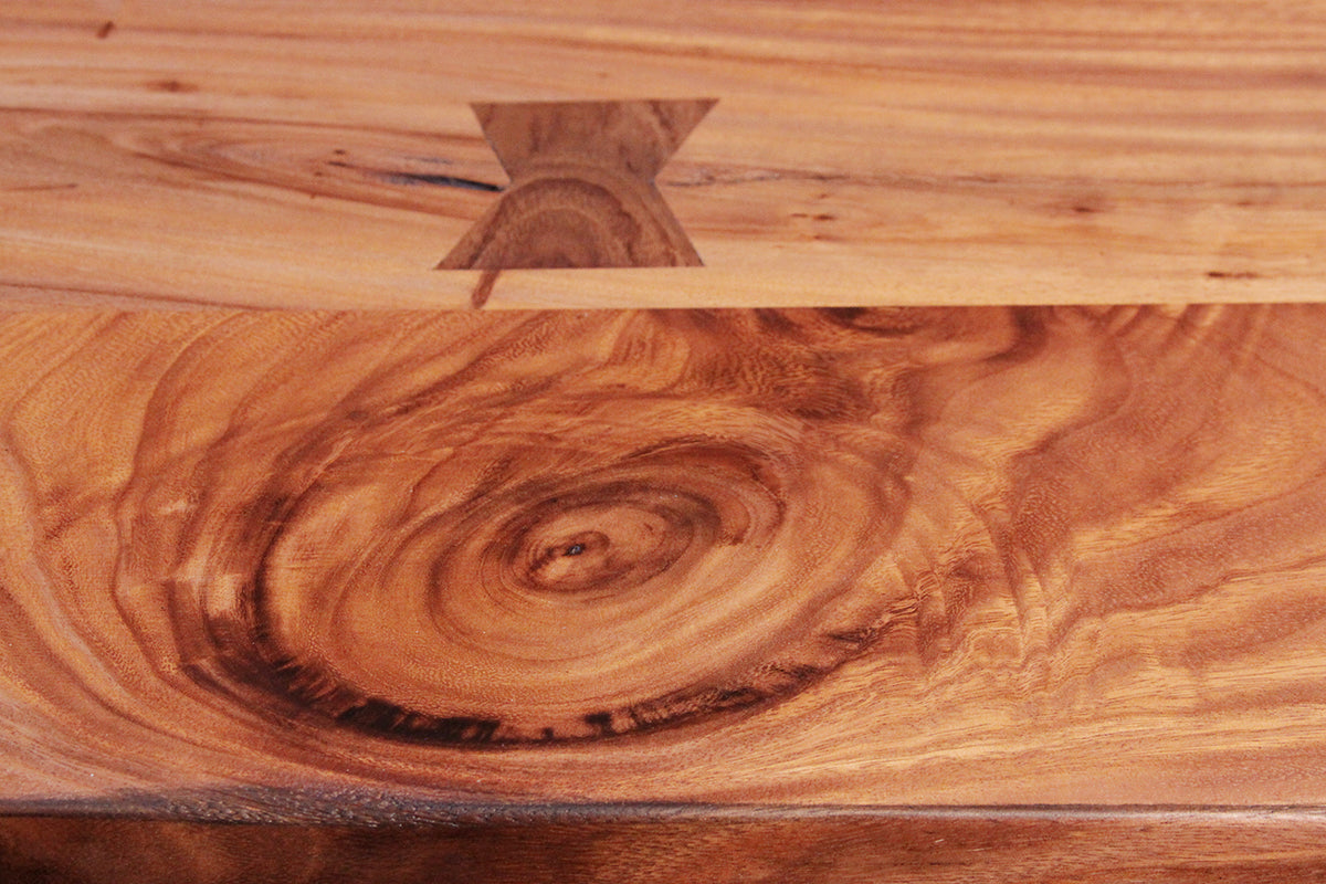 Wooden Bar Top - Cinnamon Brown
