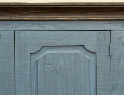 4 Doors Console - Dark Blue