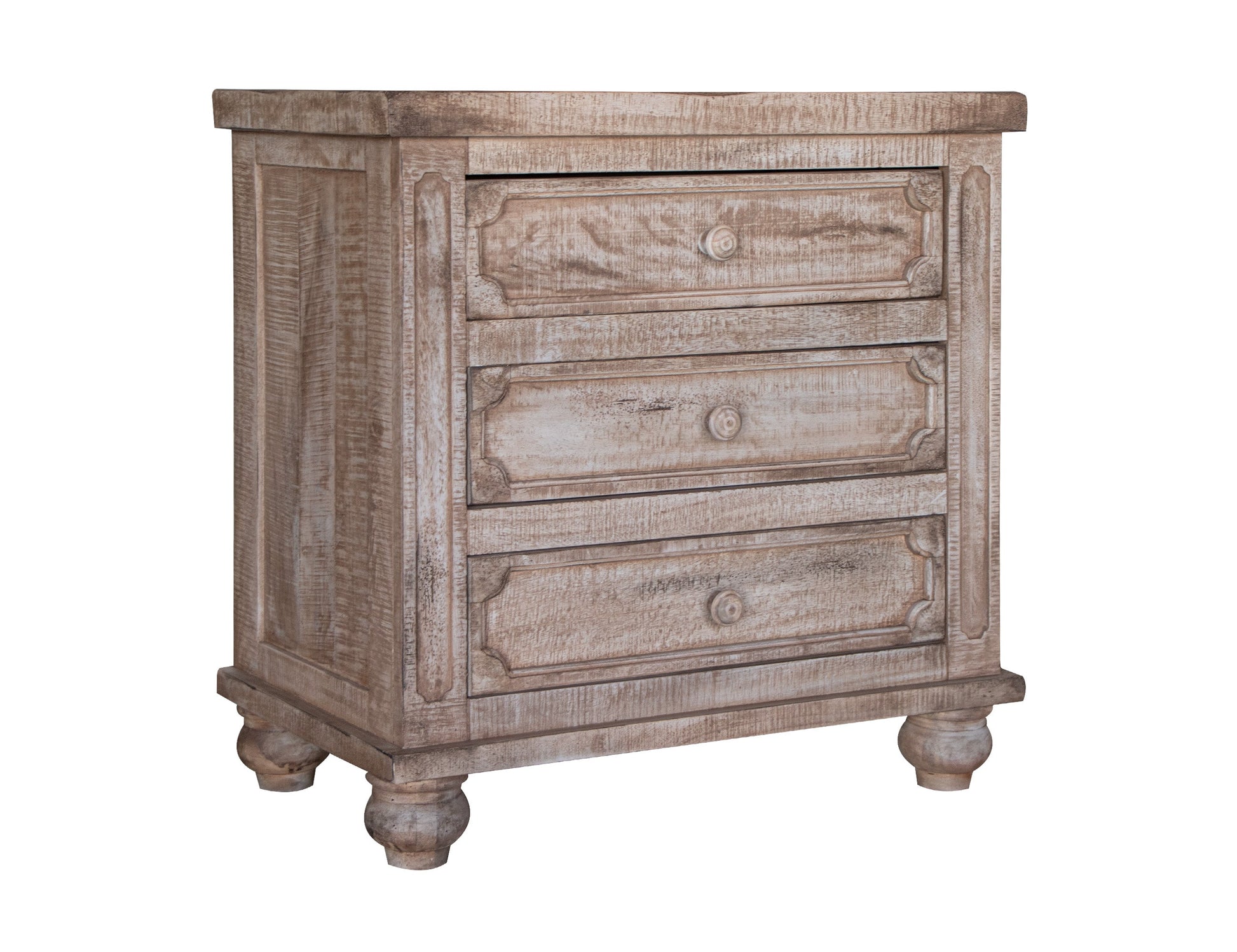 3 Drawer Nightstand - Drift Sand