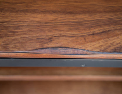 2 Door 93" TV Stand - Cinnamon Brown