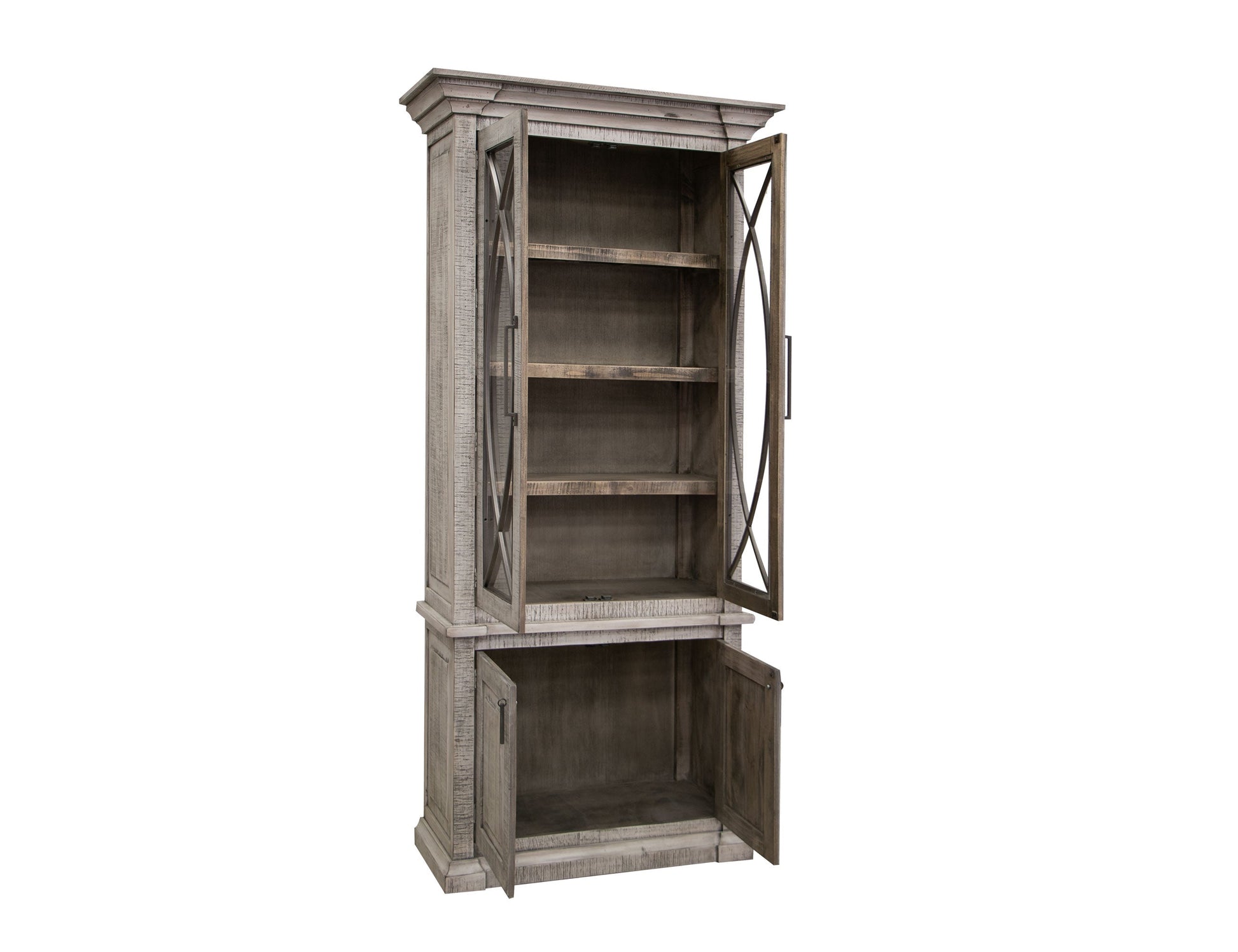 4 Doors Cabinet - Cream White