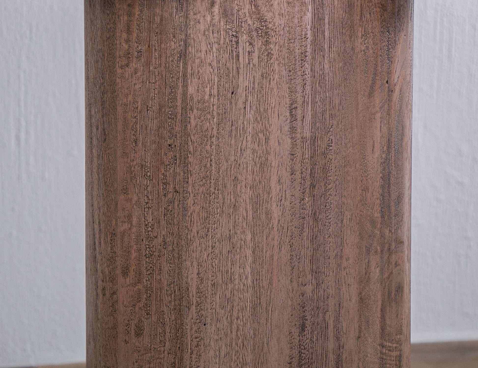 End Table - Light Cream / Brown Caramel