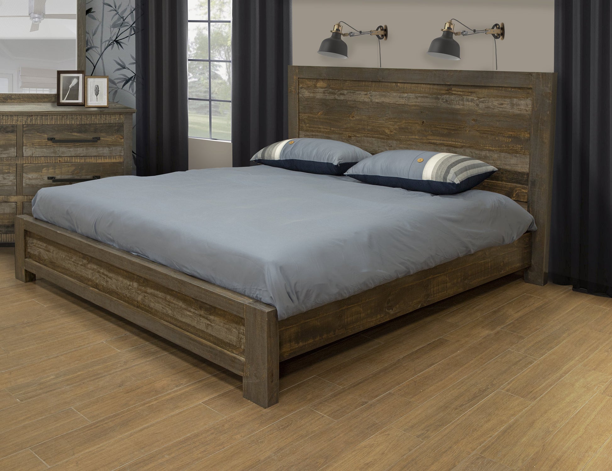 5/0 Low Profile Platform - Two tone Gray & Brown