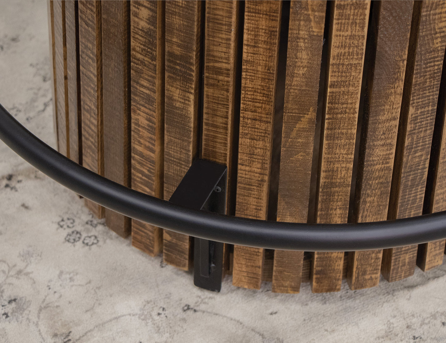 Bistro Table Base - Peanut Brown