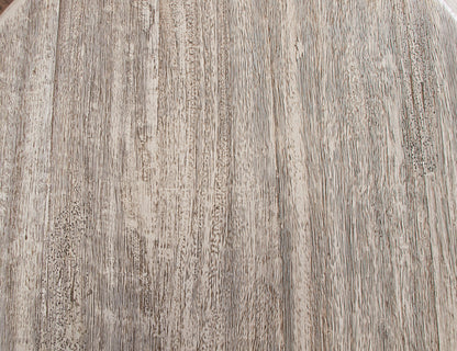 End Table - Light Cream / Brown Caramel