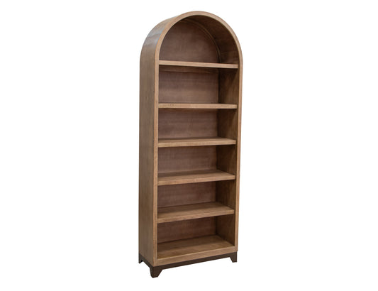 6 Shelves Bookcase - Brown cappuccino