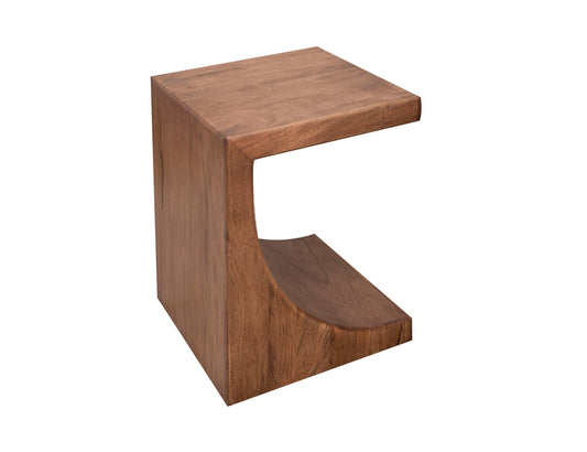 Chairside Table - Mezquite Brown