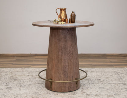 Bistro Table Top - Brown Caramel