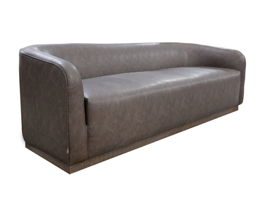 Wooden Frame & Base, Sofa - Chocolate Brown