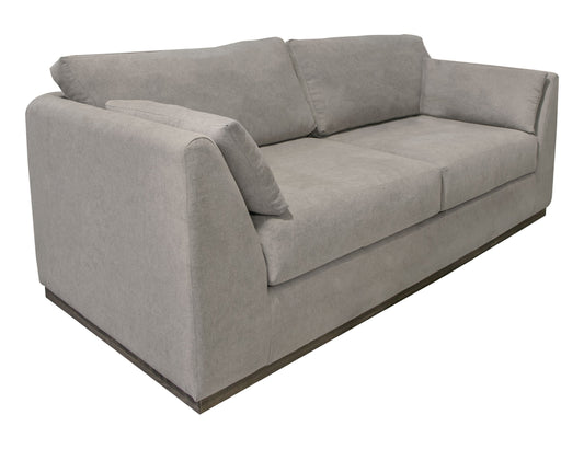 Wooden Frame & Base, Sofa - Almond Gray