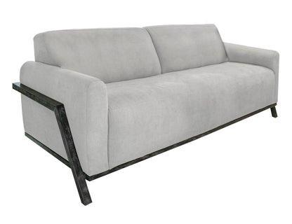 Wooden Frame & Base, Loveseat - Agreeable Gray