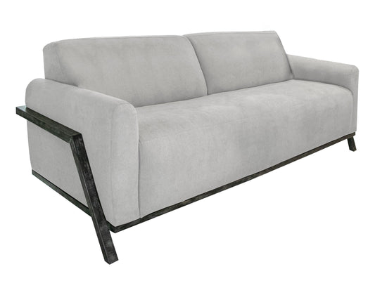Wooden Frame & Base, Loveseat - Agreeable Gray