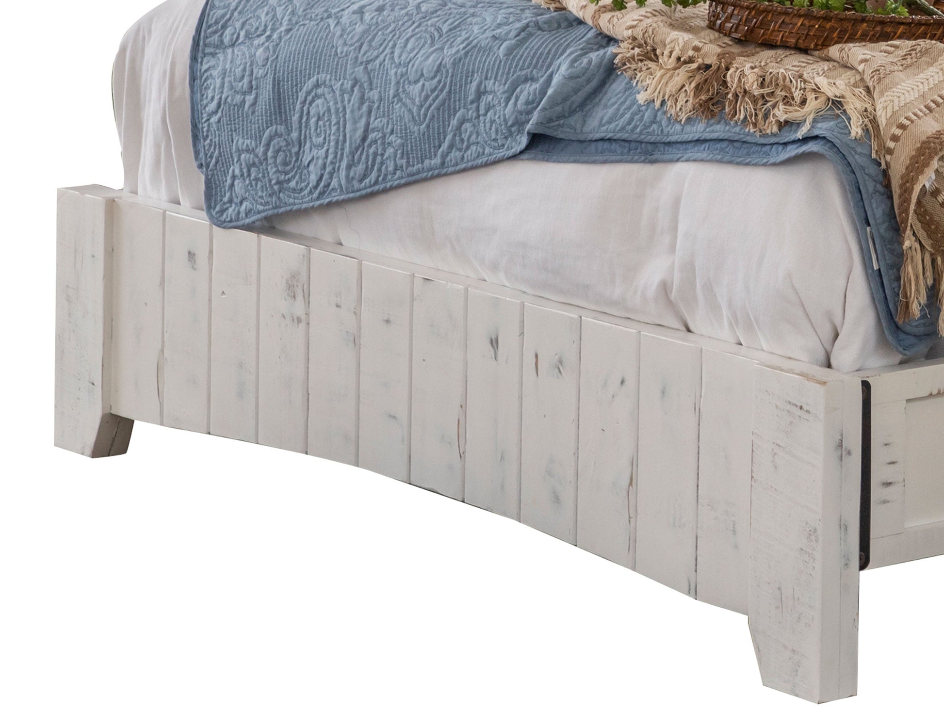 5/0 Platform - Antiqued White