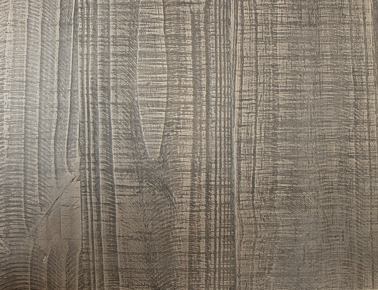 End Table - Antiqued Ivory & Weathered Gray