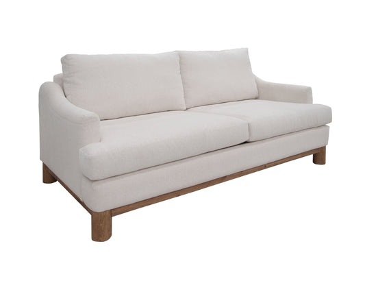 Wooden Frame & Base, Sofa - Towny Brown