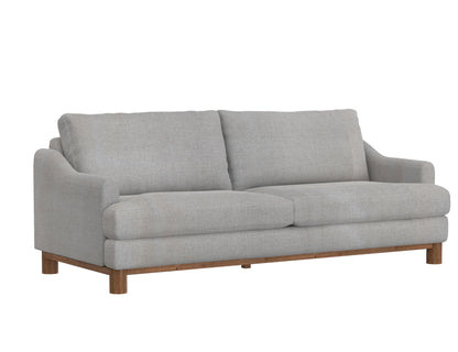 Wooden Frame & Base, Sofa - Agreeable Gray