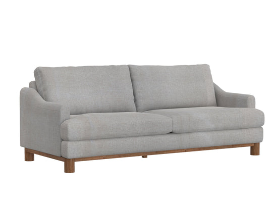 Wooden Frame & Base, Sofa - Agreeable Gray