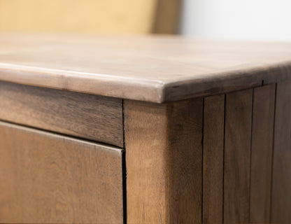2 Drawer Nightstand - Mezquite Brown