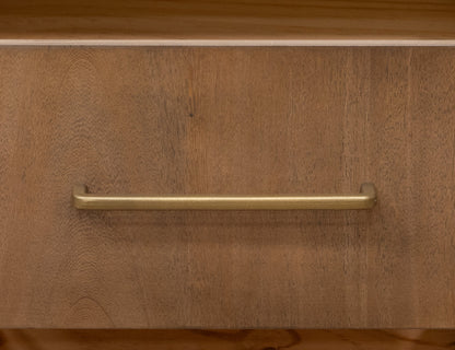 2 Drawer Nightstand - Mezquite Brown