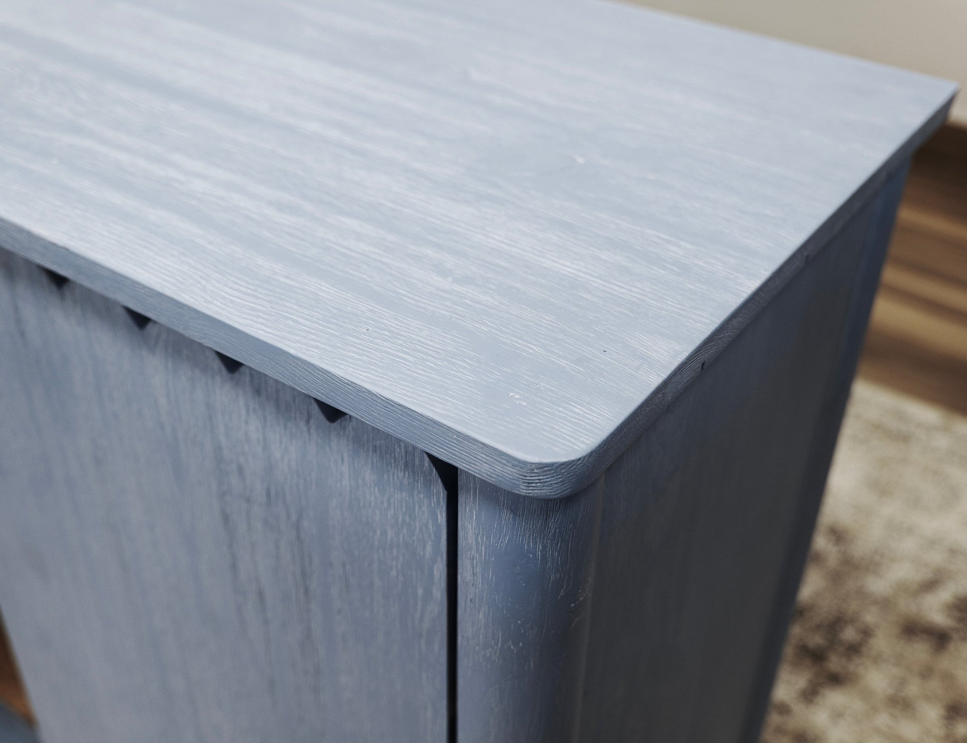 4 Door Console - Denim Blue