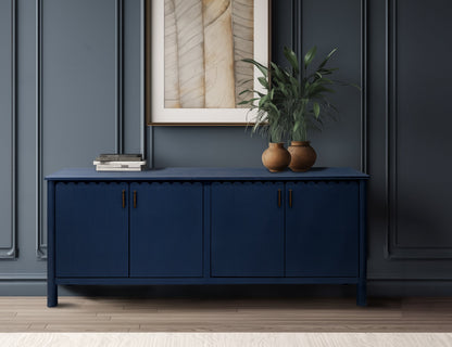 4 Door Console - Indigo Blue