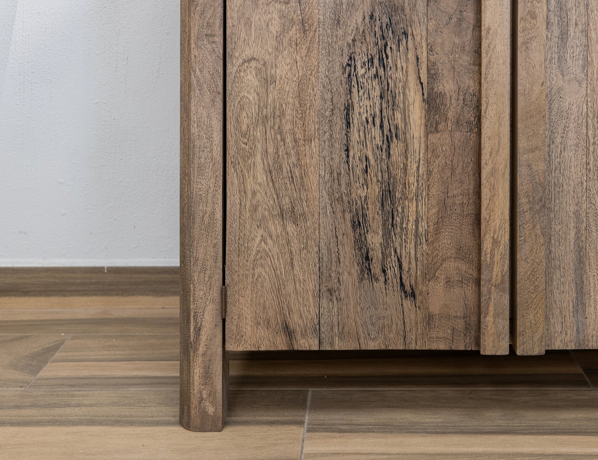 4 Door Console - Almond Brown