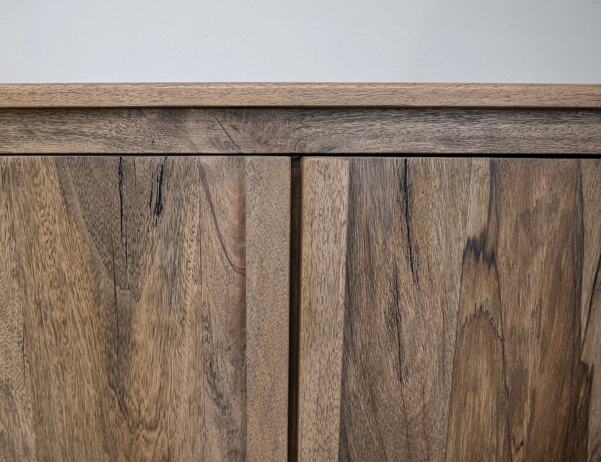 4 Door Console - Almond Brown