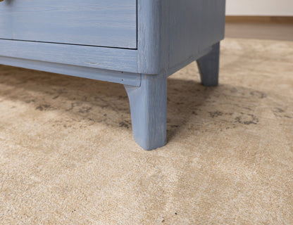 3 Drawer 2 Door Console - Pastel Blue