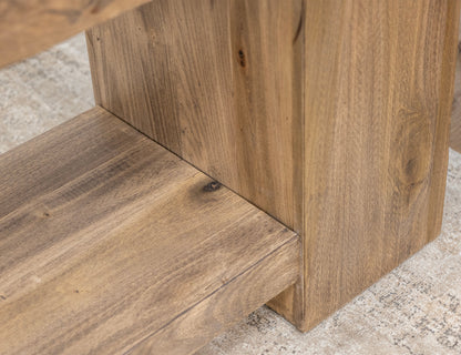 Solid Wood Console - Toffee brown