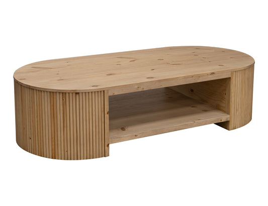 1 Shelf Cocktail Table - Hazelnut
