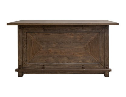 2 Drawer Bar - Walnut Brown