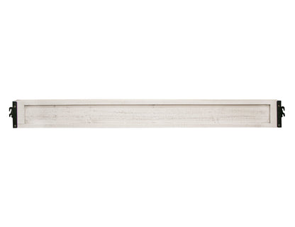 6/6 Low Profile Platform - Antiqued Ivory & Weathered Gray