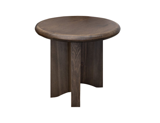 End Table Base - Walnut Brown
