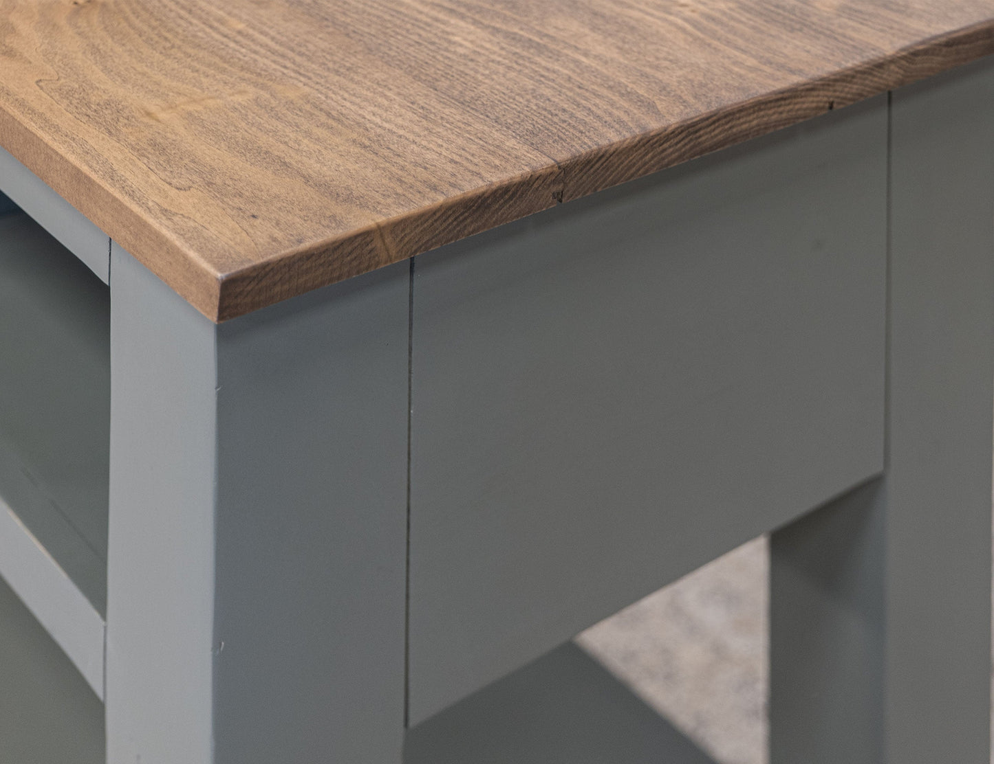 1 Drawer Sofa Table - Coastal Plain Green