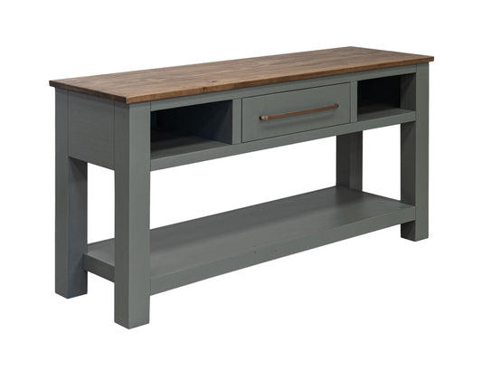 1 Drawer Sofa Table - Coastal Plain Green