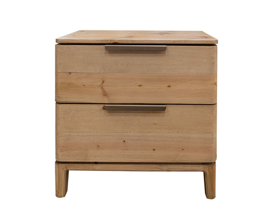2 Drawer Nightstand - Hazelnut