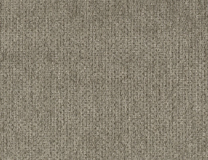 Wooden Frame & Base, Upholstered Square Ottoman - Almond Gray